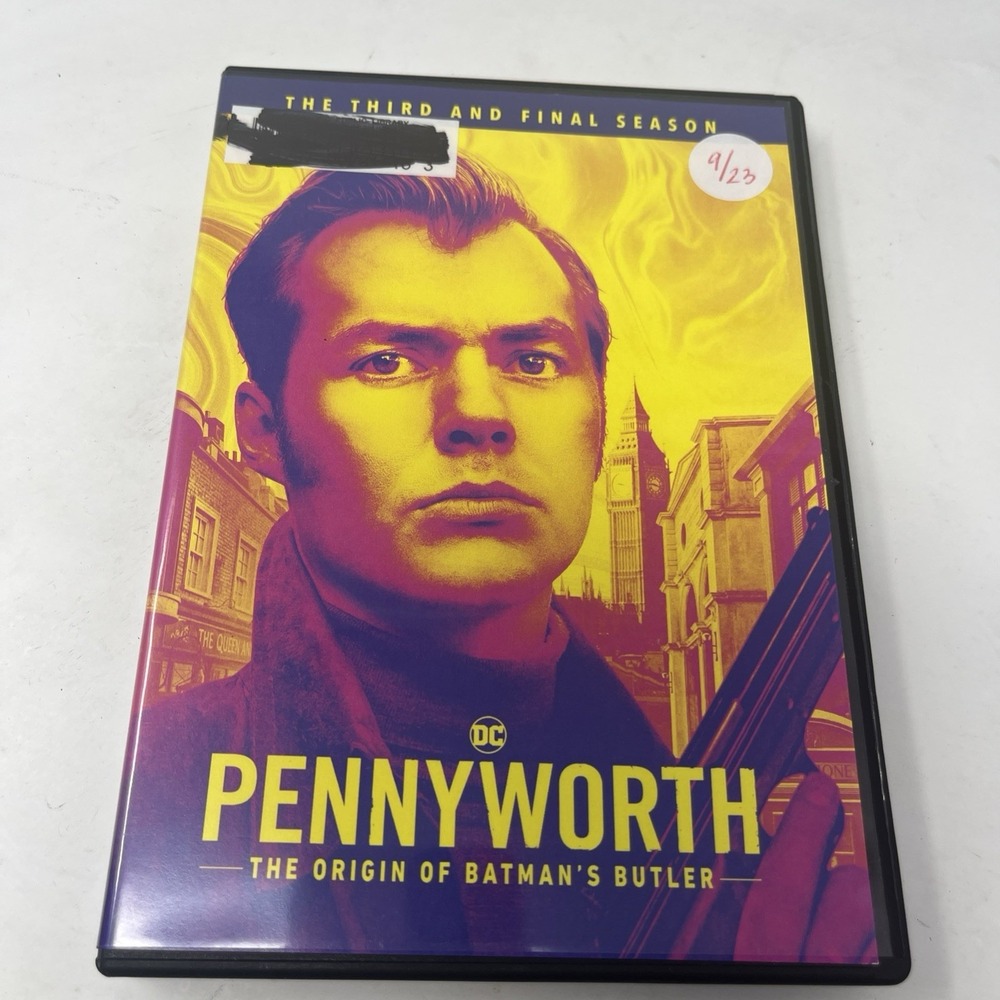 Pennyworth The Complete Third Season DVD DC Origin Batman Butler 2022